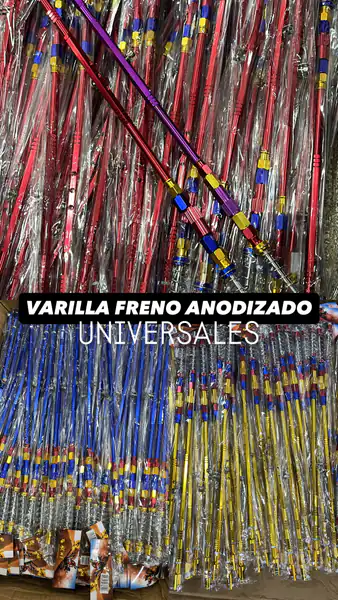 Varilla de freno anodizada